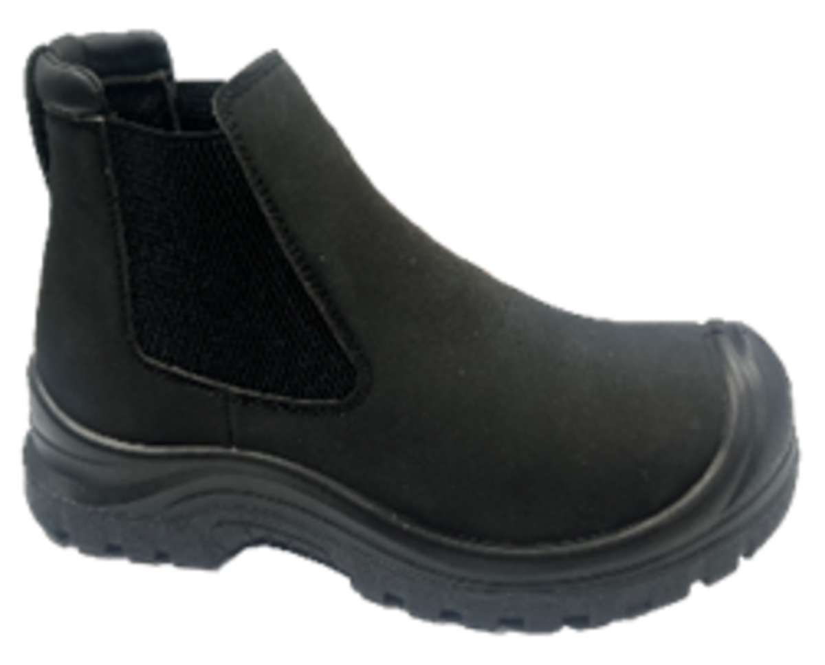 Чоботи низькі робочі з мікрофібрової замшевої шкіри YATO CHELSEA розм. 42, з поліуретановою підошвою