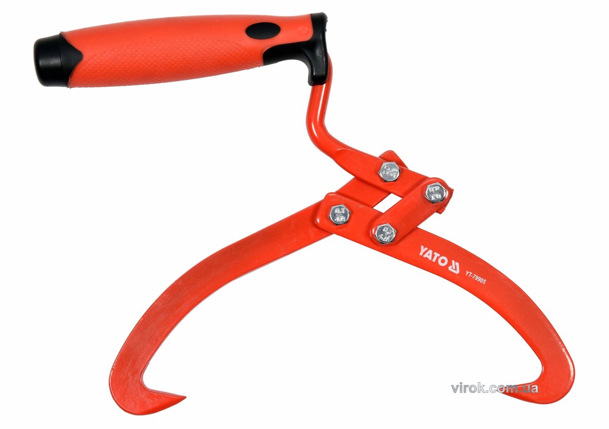 Кліщі для перенесення дерев'яних колод YATO : Ø= 180 мм, l= 330 мм [20] YT-79905