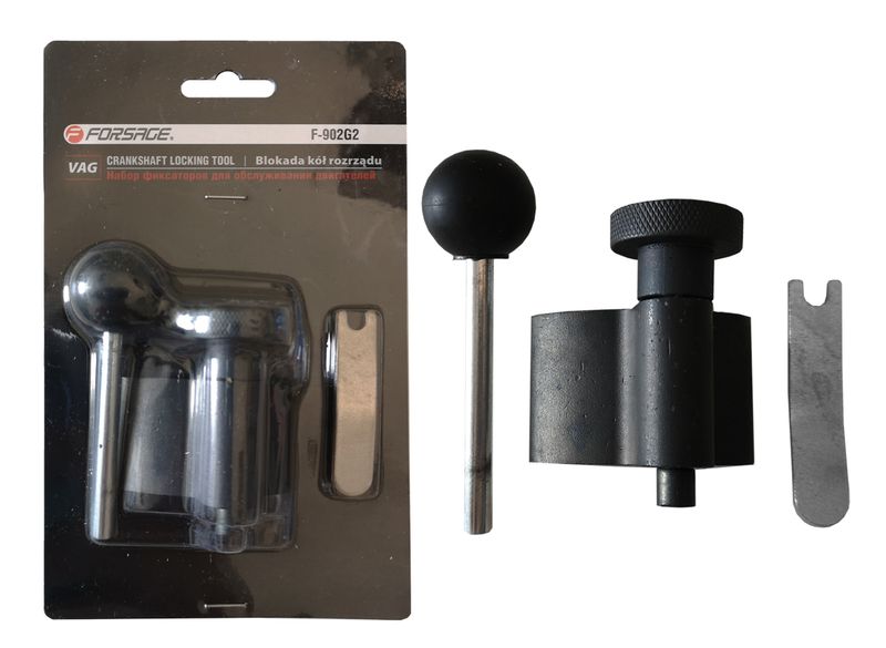 Набор фиксаторов для обслуживания двигателей VAG (1.2, 1.4, 1.9, 2.0 TDI PD), в блистере Forsage F-9