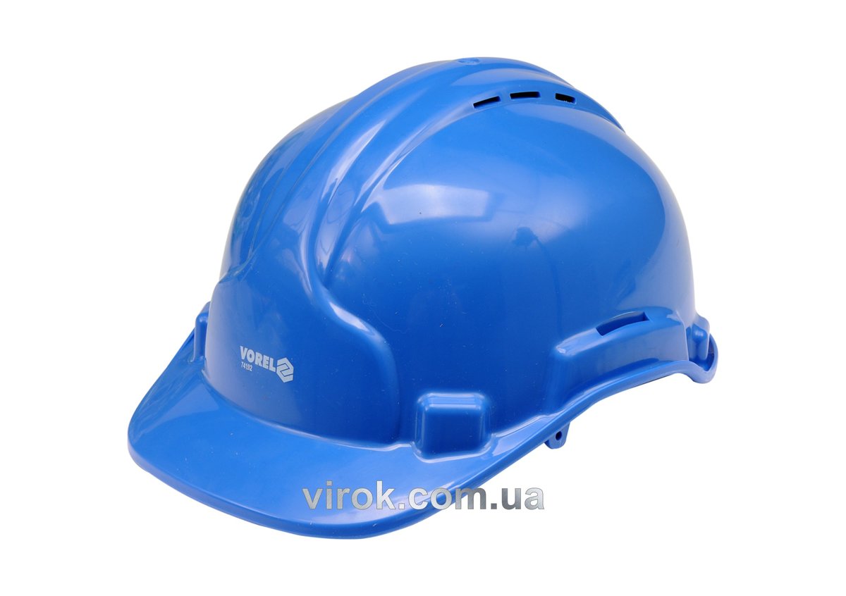 Каска для захисту голови VOREL синя(DW) 74192