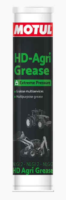 Мастило Motul HD-AGRI Grease, 0.4кг. Туба EP2 (зелена) 190С
