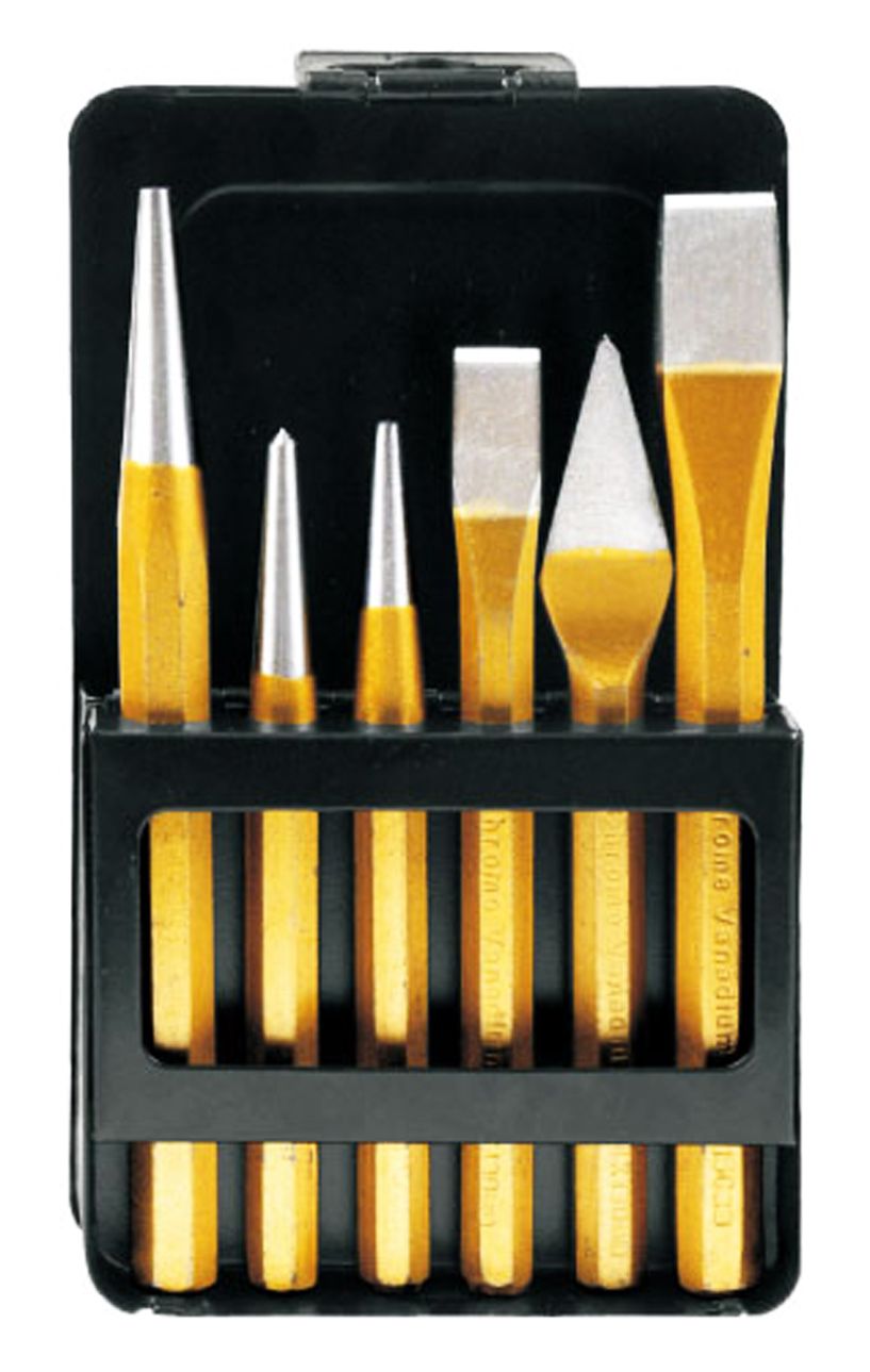 Набор выколоток и зубил, 6 предметов T29650