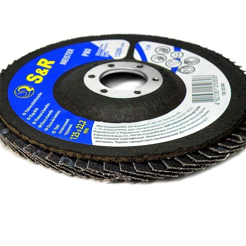 Круг зачистной лепестковый S&R Meister 125x22.2, Z80 - (S&R - 136125080)