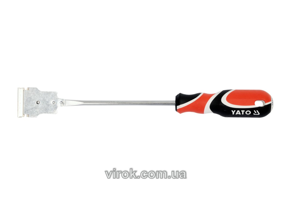 Скребок YATO для скла, 39х200мм [6/72] YT-1379