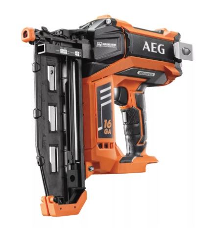 Бесщеточный гвоздезабиватель 16 GA AEG B16N18-0 4935451533