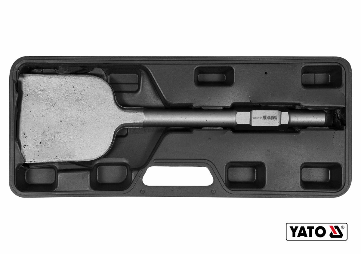 Долото плоске YATO : HEX, L= 450 мм, w= 125 мм [5] YT-47372