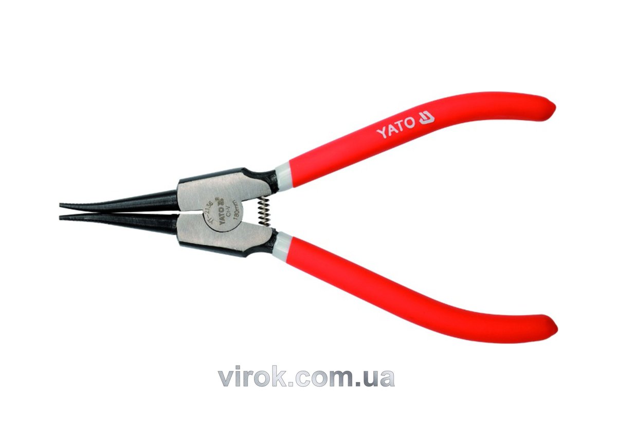 Знімач стопорних кілець YATO (розжим) l=180мм [6/24] YT-2136