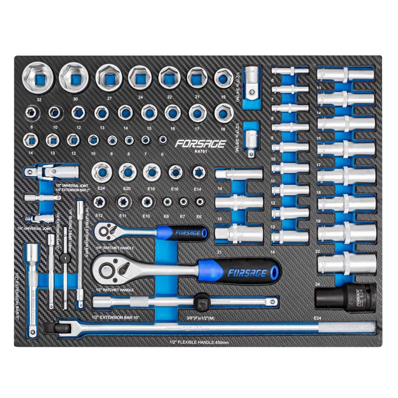 Набор инструментов 70пр. (ложемент) Forsage F-K4701