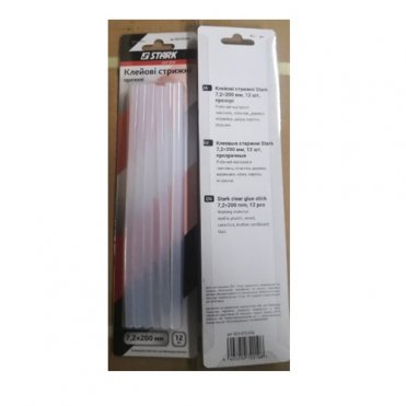 Клейові стрижні Stark 7,2200 мм 12 шт.(525072010)