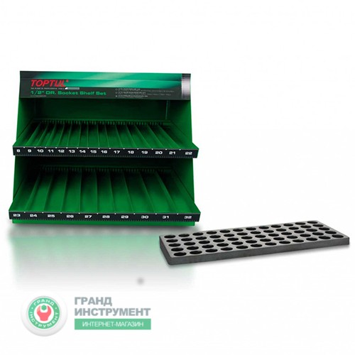 Ящик виставковий для головок 1/2" TOPTUL TBAB0300
