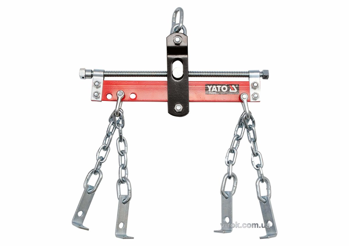 Траверса балансувальна для крана YATO : навантаження- 680 кг, балка l= 315 мм [1] YT-55565