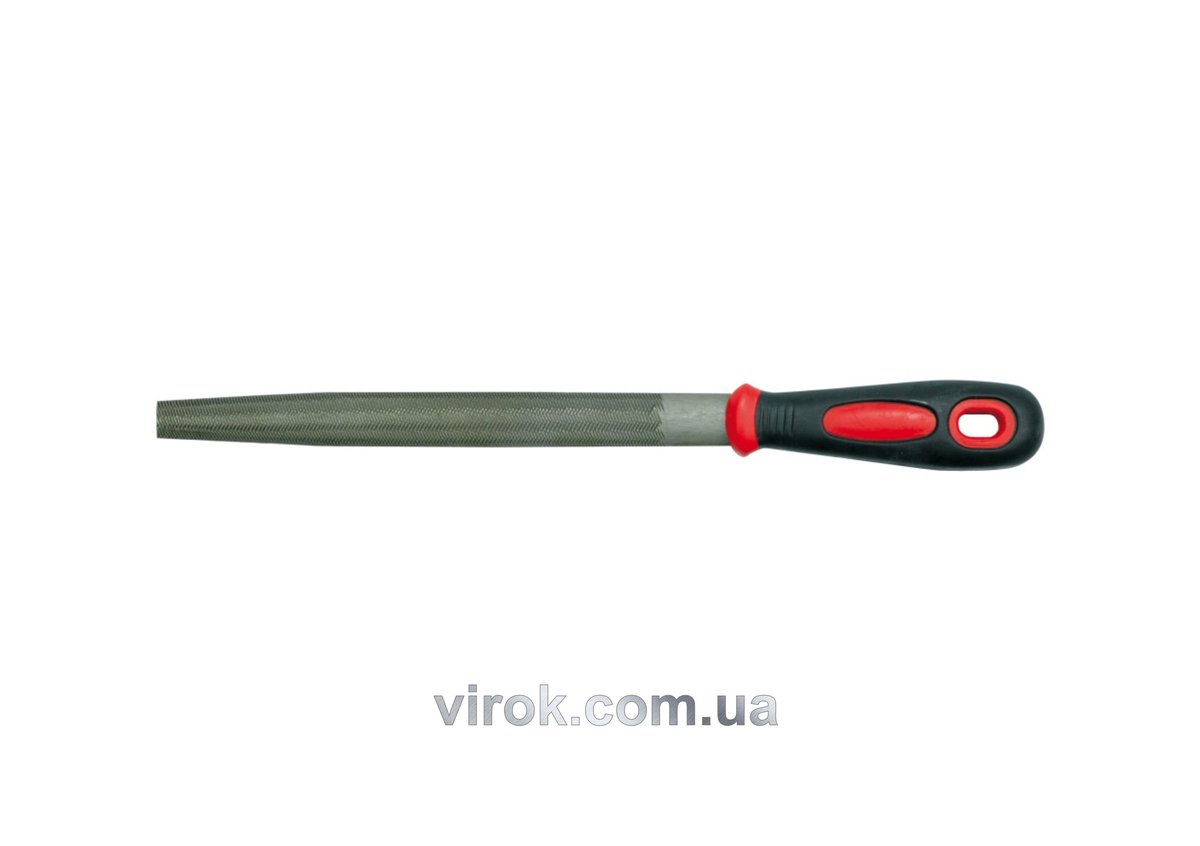 Напильник слюсарний VOREL півкруглий, l=200мм [25/100] 25161