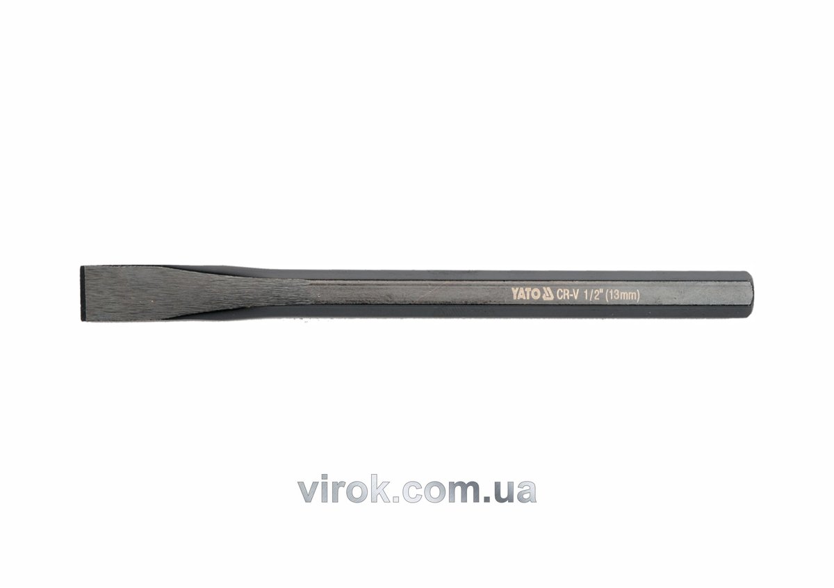 Зубило YATO : 12 x 152 мм [20/120] YT-47148
