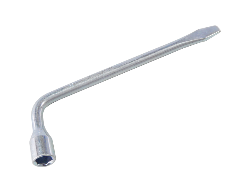 Ключ балонный Г-образный 17мм(диам14) L-350mm 12L.0001702 BaumAuto 12L.0001702