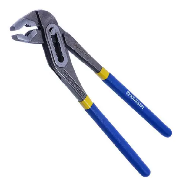 Кліщі переставні для труб 10" СТАНДАРТ PLWP0110