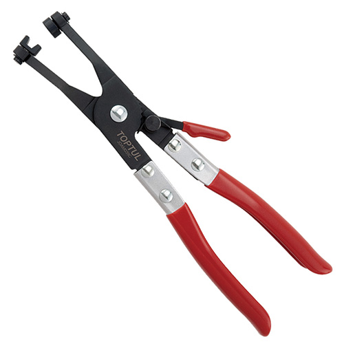 Кліщі для хомутів TOPTUL вигнуті на 45° JDAM039C