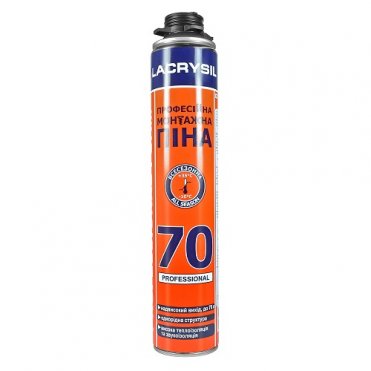 Піна монтажна Lacrysil 70, професійна 110368