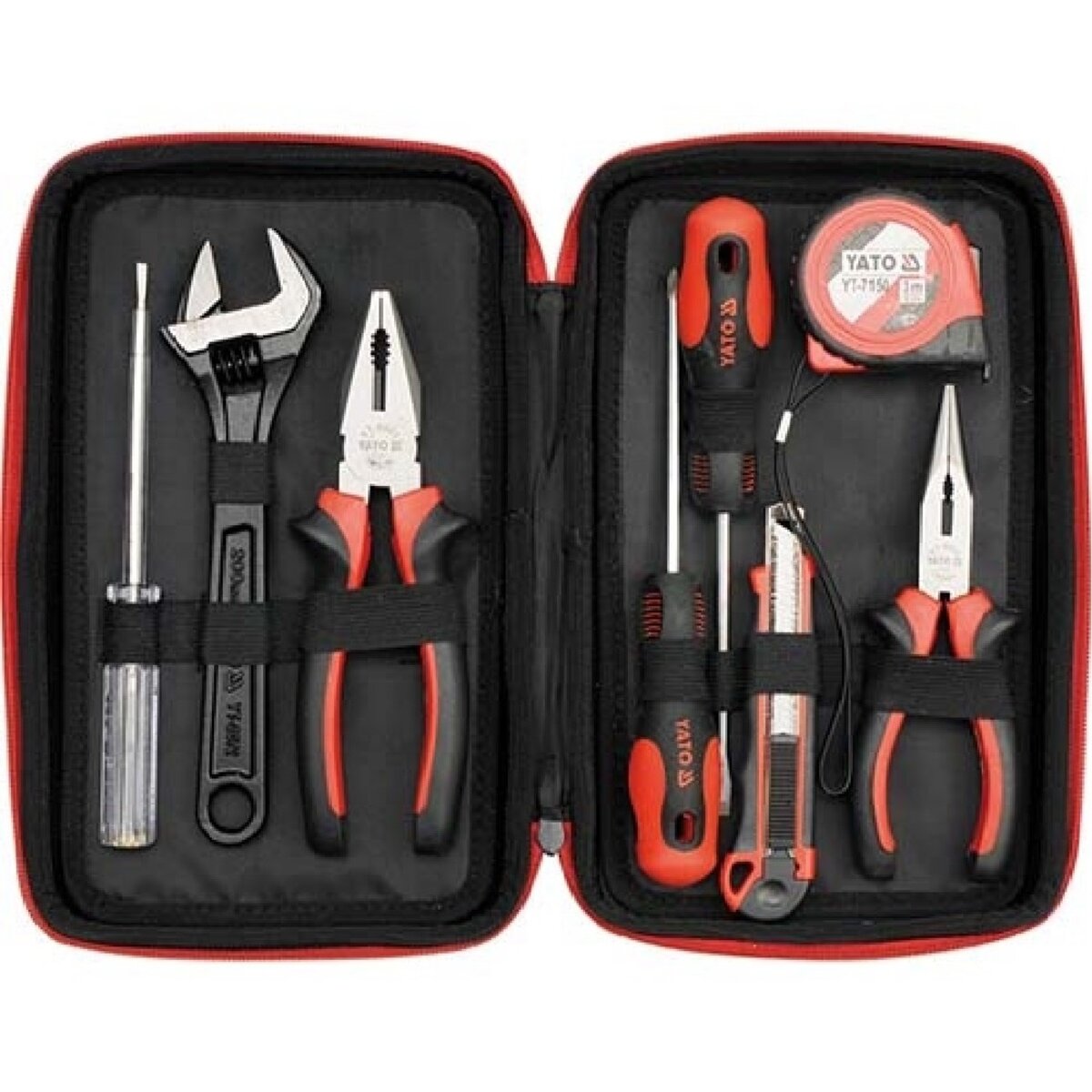 Набір інструментів YATO в футлярі, 8 шт. YT-3906