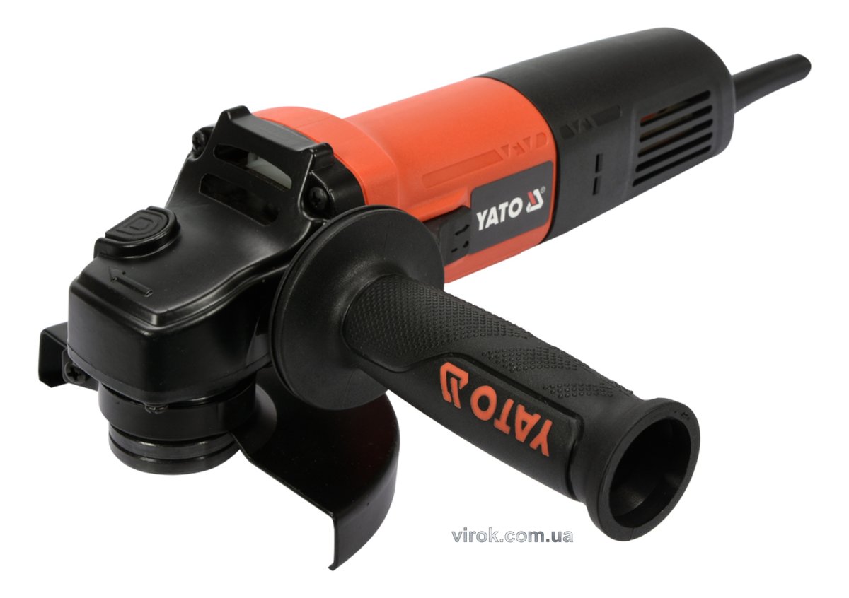 Шліфмашина кутова мережева YATO : P= 1100 Вт, Ø= 125 мм [6/144] YT-82100