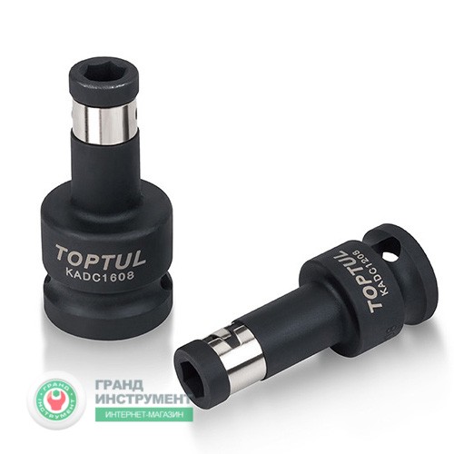 Тримач біт ударний TOPTUL 3/8"х1/4" KADC1208